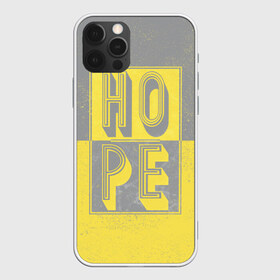Чехол для iPhone 12 Pro Max с принтом Ultimate Hope в Петрозаводске, Силикон |  | Тематика изображения на принте: 2021 | hope | pantone | винтаж | надежда | цвет года