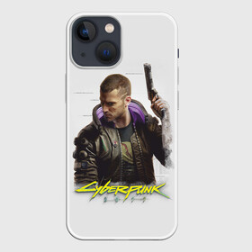 Чехол для iPhone 13 mini с принтом Киберпанк 2077 в Петрозаводске,  |  | cyberpunk 2077 | видеоигры | игры | киберпанк 2077 | фантастика