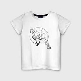 Детская футболка хлопок с принтом Absurd 5 в Петрозаводске, 100% хлопок | круглый вырез горловины, полуприлегающий силуэт, длина до линии бедер | Тематика изображения на принте: 