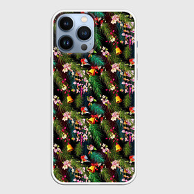 Чехол для iPhone 13 Pro Max с принтом Новогодняя Ёлка в Петрозаводске,  |  | christmas | merry christmas | santa claus | дед мороз | ёлка | елочные шары | игрушки | новый год | подарки | праздник | с новым годом | санта клаус | снегурочка | украшения