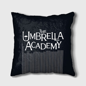 Подушка 3D с принтом Umbrella Academy в Петрозаводске, наволочка – 100% полиэстер, наполнитель – холлофайбер (легкий наполнитель, не вызывает аллергию). | состоит из подушки и наволочки. Наволочка на молнии, легко снимается для стирки | 5 | academy umbrella | cha cha | diego | hazel | klaus | vanya | академия амбрелла | ваня харгривз | диего | пятый | харгривз | хейзел | хейзел и чача | чача