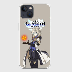 Чехол для iPhone 13 с принтом Genshin impact Альбедо в Петрозаводске,  |  | albedo | anime | game | genshin impact | kawaii | logo | алхимик | алхимик альбедо | альбедо | аниме парень | воин | геншин импакт | детям | игры аниме | кавайный | логотипы игр | магия | персонажи игр | рыцарь | фэнтези