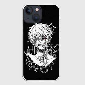 Чехол для iPhone 13 mini с принтом Ken and scolopendra в Петрозаводске,  |  | anime | ghoul | juzo | kaneki | kaneki ken | ken | suzuya | tokyo | tokyo ghoul | аниме | гуль | джузо | джузо сузуя | канеки | кен | кен канеки | рей | сейдо | сузуя | токийский гуль | япония