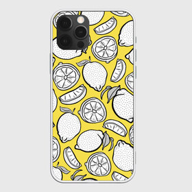 Чехол для iPhone 12 Pro Max с принтом Illuminating Lemon в Петрозаводске, Силикон |  | 2021 | винтаж | лимоны | ретро | фрукты | цвет года