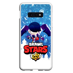 Чехол для Samsung S10E с принтом Brawl Stars Эдгар в Петрозаводске, Силикон | Область печати: задняя сторона чехла, без боковых панелей | 2021.new year | brawl | brawl stars | christmas | edgar | stars | бравл старс | брол старс | игра | мобильная игра | мобильные игры | новогодний | новый год | рождественский | эдгар