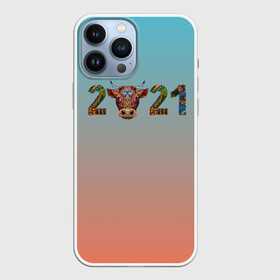 Чехол для iPhone 13 Pro Max с принтом 2021 Год быка в Петрозаводске,  |  | 2021 | 7 января | bull | newyear | santa | бык | быки | бычок | год быка | дед мороз | корова | новогодние каникулы | новогодние праздники | новый 2021 | новый год | новый год 2021 | рождество | сани | санта | санта клаус