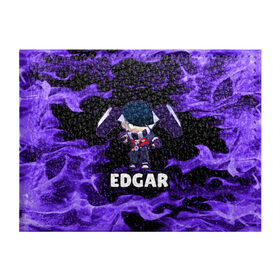 Обложка для студенческого билета с принтом BRAWL STARS EDGAR в Петрозаводске, натуральная кожа | Размер: 11*8 см; Печать на всей внешней стороне | Тематика изображения на принте: 8 bit | 8 бит | brawl | brawl stars | crow | edgar | leon | stars | бравл | бравл старс | браво старс | едгар | игра | компьютерная | леон | огонь | онлайн | старс | эдгар