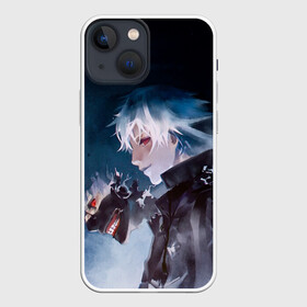 Чехол для iPhone 13 mini с принтом Кен Канеки в Петрозаводске,  |  | anime | ghoul | juzo | kaneki | kaneki ken | ken | suzuya | tokyo | tokyo ghoul | аниме | гуль | джузо | джузо сузуя | канеки | кен | кен канеки | рей | сейдо | сузуя | токийский гуль | япония