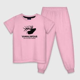 Детская пижама хлопок с принтом Yamalwear в Петрозаводске, 100% хлопок |  брюки и футболка прямого кроя, без карманов, на брюках мягкая резинка на поясе и по низу штанин
 | salekhard | yamal | yanao | арт | минимализм | рисунок | салехард | север | ямал | янао