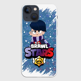 Чехол для iPhone 13 mini с принтом Brawl Stars Edgar в Петрозаводске,  |  | 2020 | 2021 | brawl | byron | edgar | leon | new | snow | stars | winter | year | байрон | бравл | браво | год | зима | леон | лион | новые | новый | персонаж | персонажи | снег | страс | эдгар