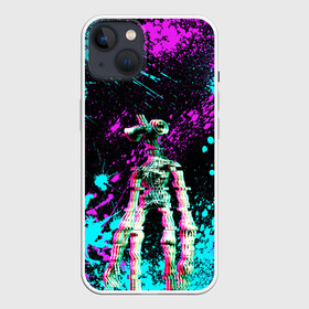 Чехол для iPhone 13 с принтом Siren Head   Ultra Glitch в Петрозаводске,  |  | glitch | glitch siren head | rgb | siren head | sirena | глитч | глич | ретро | сирейноголовый | сирена | сиреноголовый