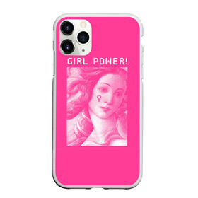 Чехол для iPhone 11 Pro Max матовый с принтом Girl Power! в Петрозаводске, Силикон |  | Тематика изображения на принте: fem | trend | venus | венера | давид | картина | леонардо да винчи | мона лиза | тренд
