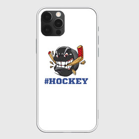 Чехол для iPhone 12 Pro с принтом Хоккей в Петрозаводске, силикон | область печати: задняя сторона чехла, без боковых панелей | зима | зомби | игра | клюшка | коньки | лёд | спортсмен | хоккеист | хоккей | шайба