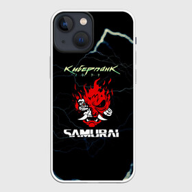 Чехол для iPhone 13 mini с принтом Cyberpunk в Петрозаводске,  |  | action | cyberpunk 2077 | rpg | samurai | банда | игра | киберпанк | самураи