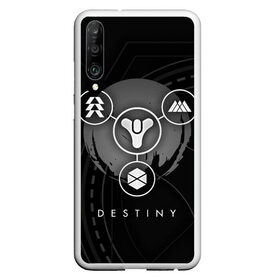 Чехол для Honor P30 с принтом DESTINY в Петрозаводске, Силикон | Область печати: задняя сторона чехла, без боковых панелей | beyond light | destiny | destiny 2 | дестини | игры