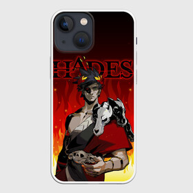 Чехол для iPhone 13 mini с принтом HADES ZAGREUS в Петрозаводске,  |  | Тематика изображения на принте: aphrodite | artemis | athena | hade | hades | nyx. | poseidon | zagreus | zeus | афродита | загрей | зевс | игра hades | посейдон