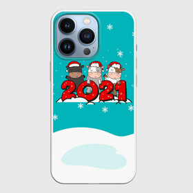 Чехол для iPhone 13 Pro с принтом 2021 год быка в Петрозаводске,  |  | 2021 | 7 января | bull | newyear | santa | бык | быки | бычок | год быка | дед мороз | корова | новогодние каникулы | новогодние праздники | новый 2021 | новый год | новый год 2021 | рождество | сани | санта | санта клаус