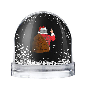 Снежный шар с принтом Santa claus в Петрозаводске, Пластик | Изображение внутри шара печатается на глянцевой фотобумаге с двух сторон | 2020 | 2021 | claus | happy new year | new ear | santa | santa claus | snow | winter | year | год | новый | новый год