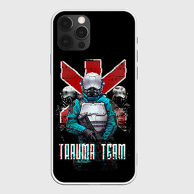 Чехол для iPhone 12 Pro Max с принтом CYBERPUNK TRAUMA TEAM в Петрозаводске, Силикон |  | Тематика изображения на принте: ambulance | cd prodject | cyberpunk 2077 | future | game | japan | kianu | logo | medicine | pc | rpg | samurai | trauma | trauma team | банды | будущее | игры | киану ривз | киберпанк | киберпанк 2077 | киборги | компьютер | медики скорая 