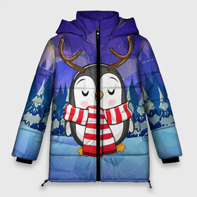 Женская зимняя куртка 3D с принтом Пингвин в шарфике в Петрозаводске, верх — 100% полиэстер; подкладка — 100% полиэстер; утеплитель — 100% полиэстер | длина ниже бедра, силуэт Оверсайз. Есть воротник-стойка, отстегивающийся капюшон и ветрозащитная планка. 

Боковые карманы с листочкой на кнопках и внутренний карман на молнии | 2021 | 7 января | bull | newyear | santa | бык | быки | бычок | год быка | дед мороз | корова | новогодние каникулы | новогодние праздники | новый 2021 | новый год | новый год 2021 | рождество | сани | санта | санта клаус