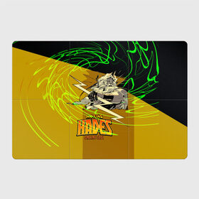 Магнитный плакат 3Х2 с принтом Hades (Зевс) в Петрозаводске, Полимерный материал с магнитным слоем | 6 деталей размером 9*9 см | Тематика изображения на принте: hades | аид | загрей | зевс | игра | олимп