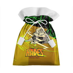 Подарочный 3D мешок с принтом Hades (Зевс) в Петрозаводске, 100% полиэстер | Размер: 29*39 см | Тематика изображения на принте: hades | аид | загрей | зевс | игра | олимп