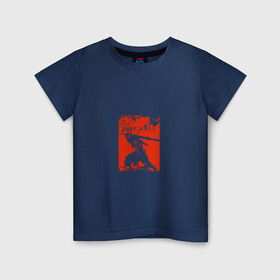 Детская футболка хлопок с принтом Dark Souls в Петрозаводске, 100% хлопок | круглый вырез горловины, полуприлегающий силуэт, длина до линии бедер | dark souls | дарк соулс | игра | персонаж | рпг | рыцарь | средневековье | тёмные души