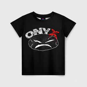 Детская футболка 3D с принтом Onyx в Петрозаводске, 100% гипоаллергенный полиэфир | прямой крой, круглый вырез горловины, длина до линии бедер, чуть спущенное плечо, ткань немного тянется | Тематика изображения на принте: fredro starr | onyx | rap | sonny seeza | sticky fingaz | оникс | рэп