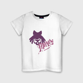 Детская футболка хлопок с принтом Moxes Gang CP 2077 в Петрозаводске, 100% хлопок | круглый вырез горловины, полуприлегающий силуэт, длина до линии бедер | city | cyberpunk | gang | moxes | night | андроид | киберпанк | киборг | найт | робот | сити