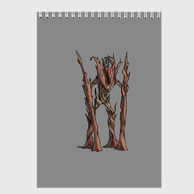 Скетчбук с принтом Магическое дерево в Петрозаводске, 100% бумага
 | 48 листов, плотность листов — 100 г/м2, плотность картонной обложки — 250 г/м2. Листы скреплены сверху удобной пружинной спиралью | branch | magic | monster | tree | великан | ветки | дерево | кора | стоит