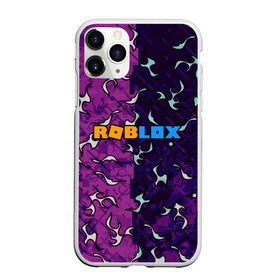 Чехол для iPhone 11 Pro Max матовый с принтом Roblox | Роблокс в Петрозаводске, Силикон |  | 2 цвета | game | roblox | абстракция | игра | огонь | пламя | роблокс