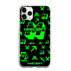 Чехол для iPhone 11 Pro Max матовый с принтом Minecraft в Петрозаводске, Силикон |  | Тематика изображения на принте: minecraft | алекс | белый | блоки | ведьма | взрывчатка | визера | волк | гаст | добывать | дракон | зеленый куб | зомби | игра | крафт | крипер | кубики | лошадка | майн | майнкрафт | манкрафт | овечка | оцелот