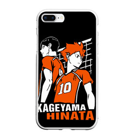 Чехол для iPhone 7Plus/8 Plus матовый с принтом Haikyuu Hinata Kageyama в Петрозаводске, Силикон | Область печати: задняя сторона чехла, без боковых панелей | Тематика изображения на принте: anime | haiku | haikuu | haikyu | haikyuu | hinata | kageyama | karasuno | shoe | аниме | атака титанов | ван пис | волейбол | кагеяма | карасуно | наруто | некома | хайку | хината | чиби | шариторидзава | шое