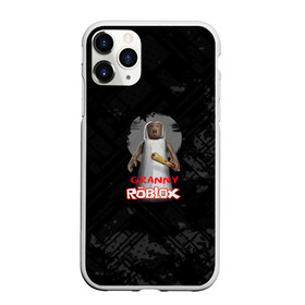 Чехол для iPhone 11 Pro Max матовый с принтом Roblox Granny в Петрозаводске, Силикон |  | game | granny | roblox | грени | гренни | зомби | игра | монстр | роблокс | страшный