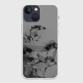 Чехол для iPhone 13 mini с принтом кони в Петрозаводске,  |  | horse | horseshoe | акварель | головалошади | грива | жеребец | животные | конь | лошадь | лошадьскрыльями | подкова | природа | рисуноккрасками