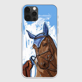 Чехол для iPhone 12 Pro Max с принтом красивый конь в Петрозаводске, Силикон |  | Тематика изображения на принте: horse | horseshoe | акварель | головалошади | грива | жеребец | животные | конь | лошадь | лошадьскрыльями | подкова | природа | рисуноккрасками