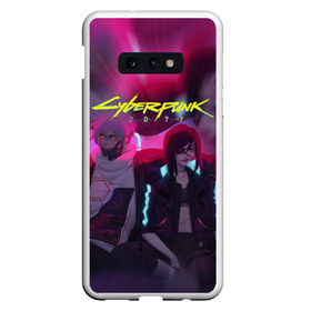 Чехол для Samsung S10E с принтом CYBERPUNK 2077 (Z) в Петрозаводске, Силикон | Область печати: задняя сторона чехла, без боковых панелей | cd project red | cyberpunk 2077 | keanu reeves | samurai | киану ривз | киберпанк 2077 | самураи