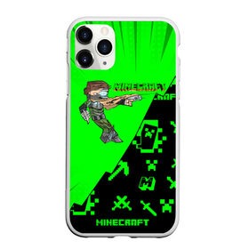 Чехол для iPhone 11 Pro матовый с принтом Minecraft в Петрозаводске, Силикон |  | minecraft | алекс | белый | блоки | ведьма | взрывчатка | визера | волк | гаст | добывать | дракон | зеленый куб | зомби | игра | крафт | крипер | кубики | лошадка | майн | майнкрафт | манкрафт | овечка | оцелот