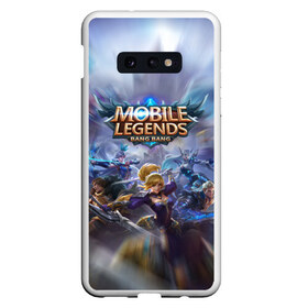 Чехол для Samsung S10E с принтом Mobile Legends (Z) в Петрозаводске, Силикон | Область печати: задняя сторона чехла, без боковых панелей | Тематика изображения на принте: 515 unite | bang bang | battle arena | moba | mobile legends | mobile legends bang bang | online battle arena