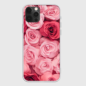 Чехол для iPhone 12 Pro Max с принтом Розовые Розы в Петрозаводске, Силикон |  | pink | rose | день святого валентина | красивый | любовь | прекрасный | роза | цветок | цветы