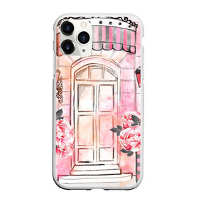 Чехол для iPhone 11 Pro Max матовый с принтом Париж в Петрозаводске, Силикон |  | красота | любовь | милота | париж | розовый