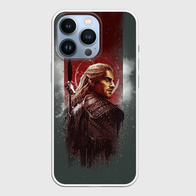 Чехол для iPhone 13 Pro с принтом The Wticher 3D в Петрозаводске,  |  | cyberpunk | hunter | monsters | netflix | sd project red | serials | sword | the witcher | актёр | ведьмак | воин | волк | выживание | геральт | игра | кровавый барон | магия | меч | монстры | нетфликс | седой | сериалы | сражения