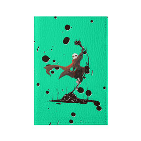 Обложка для паспорта матовая кожа с принтом Undertale в Петрозаводске, натуральная матовая кожа | размер 19,3 х 13,7 см; прозрачные пластиковые крепления | Тематика изображения на принте: game | games | undertale | андертеил | андертэйл | игра | игры | приключения | скелет