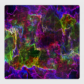 Магнитный плакат 3Х3 с принтом Энергия в красках в Петрозаводске, Полимерный материал с магнитным слоем | 9 деталей размером 9*9 см | abstract | color | energy | gradient | neon | pattern | space | texture | абстрактный | абстракция | волны | всплеск | градиент | дым | искусство | космические | краски | красочный | неон | неоновый | сияние | текстура | туман