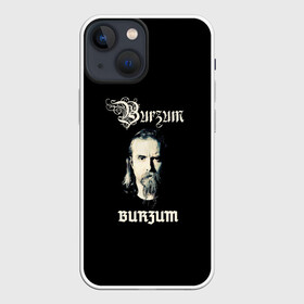 Чехол для iPhone 13 mini с принтом Burzum в Петрозаводске,  |  | бородач | варг викернес | металл | музыка | музыкальный проект | музыкант | норвежская музыка | писатель | рок | рокер | тьма