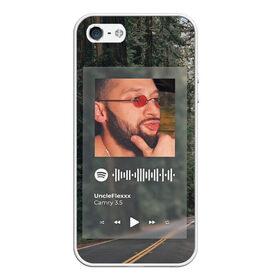 Чехол для iPhone 5/5S матовый с принтом Camry 3 5 Spotify - QR в Петрозаводске, Силикон | Область печати: задняя сторона чехла, без боковых панелей | 3.5 | camry | love | qr | rofl | spotify | toyota | камри | любовь | мама | прикол | спотифай | тойота | юмор