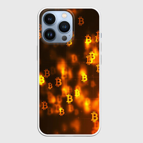 Чехол для iPhone 13 Pro с принтом BITCOIN KRYPTONATE в Петрозаводске,  |  | bitcoin | btc | биткоин | валюта | деньги | криптовалюта