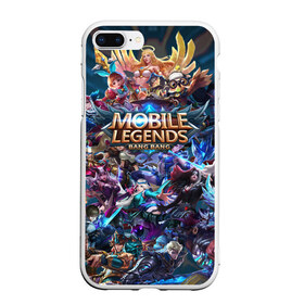 Чехол для iPhone 7Plus/8 Plus матовый с принтом Mobile Legends (Z) в Петрозаводске, Силикон | Область печати: задняя сторона чехла, без боковых панелей | 515 unite | bang bang | battle arena | moba | mobile legends | mobile legends bang bang | online battle arena