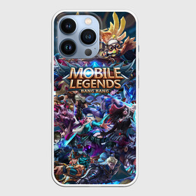 Чехол для iPhone 13 Pro с принтом Mobile Legends (Z) в Петрозаводске,  |  | 515 unite | bang bang | battle arena | moba | mobile legends | mobile legends bang bang | online battle arena