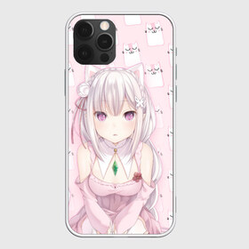 Чехол для iPhone 12 Pro Max с принтом Эмилия в Петрозаводске, Силикон |  | anime | emilia | re zero | re: zero kara hajimeru isekai seikatsu | re: жизнь с нуля в альтернативном мире | неко | ре зеро | эмилия